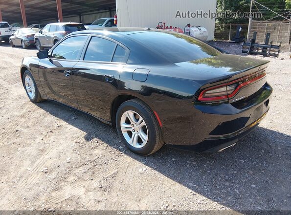 2C3CDXBG2LH190019 2020 DODGE CHARGER Черный Задняя левая четверть