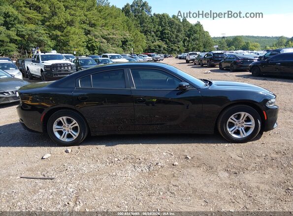 2C3CDXBG2LH190019 2020 DODGE CHARGER Черный Вид задней части салона