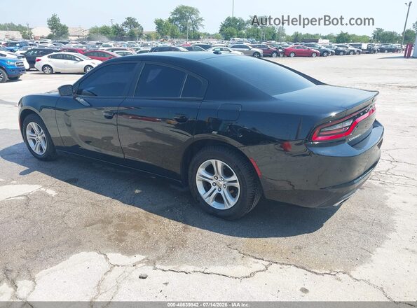 2C3CDXBG2LH190148 2020 DODGE CHARGER Black უკანა მარცხენა