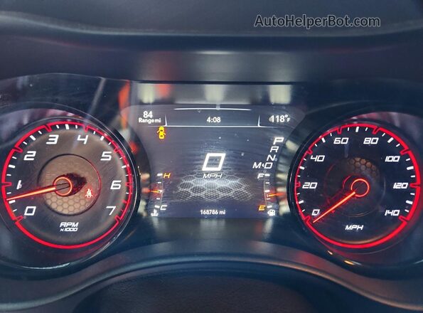 2C3CDXBG2LH190411 2020 DODGE CHARGER Burgundy Vista del cuadro de instrumentos