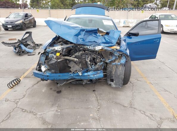 2C3CDXBG2LH192787 2020 DODGE CHARGER Blue Front view