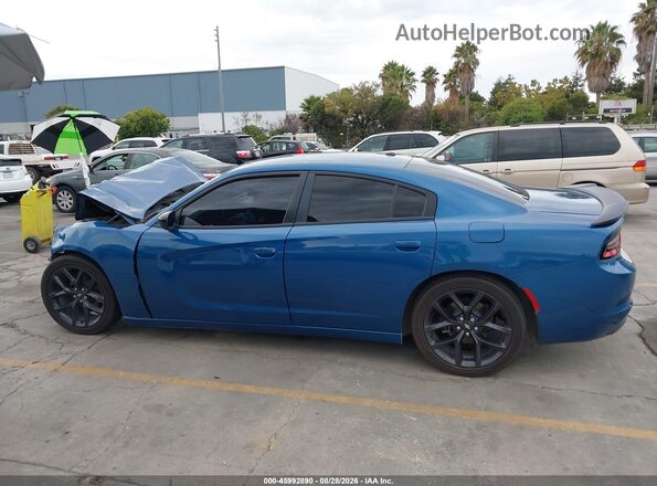 2C3CDXBG2LH192787 2020 DODGE CHARGER Blue 360 interior view