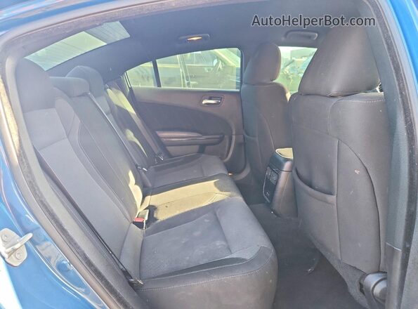 2C3CDXBG2LH249618 2020 DODGE CHARGER Blue Հետևի նստատեղերի տեսք