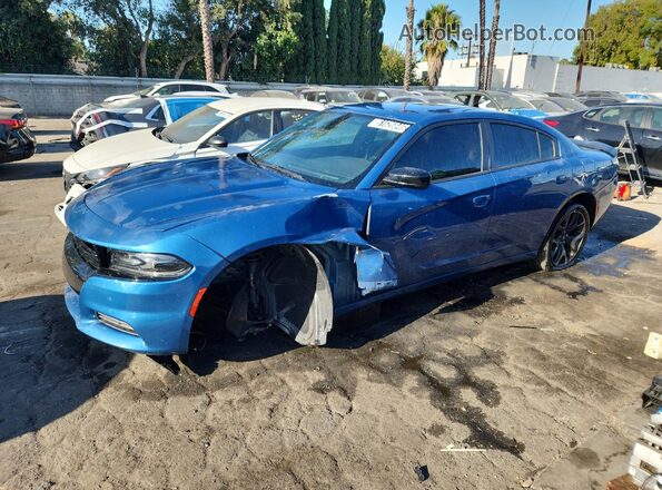 2C3CDXBG2LH249618 2020 DODGE CHARGER Blue 