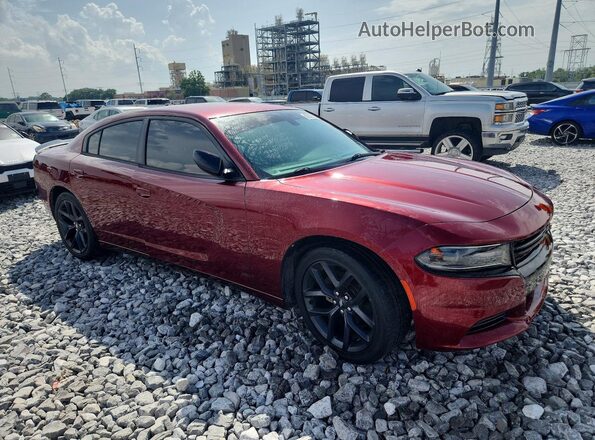 2C3CDXBG2MH533624 2021 DODGE CHARGER Burgundy Delantero derecho