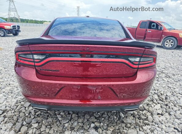 2C3CDXBG2MH533624 2021 DODGE CHARGER Burgundy Vista trasera