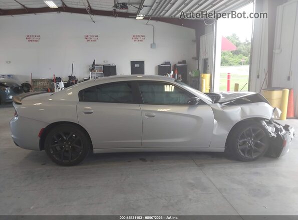 2C3CDXBG2MH533719 2021 DODGE CHARGER Silver Widok wnętrza z tyłu