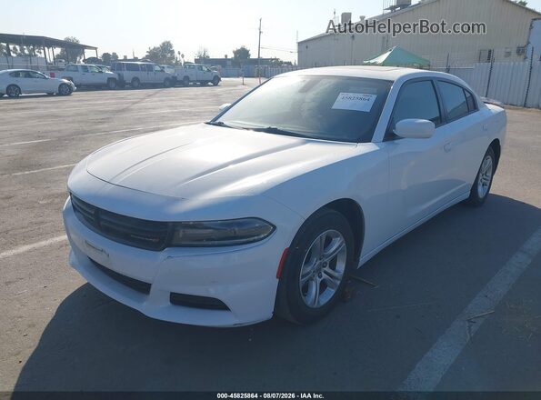 2C3CDXBG2MH548379 2021 DODGE CHARGER White წინა მარცხენა ხედი სამი მეოთხედიდან