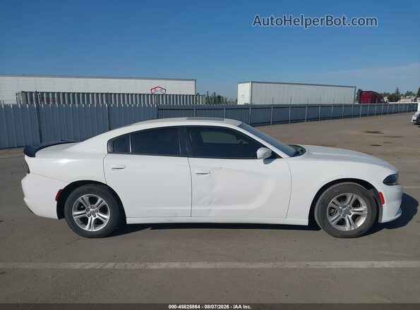 2C3CDXBG2MH548379 2021 DODGE CHARGER White უკანა სალონის ხედი