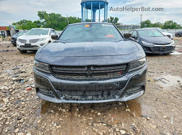 2C3CDXBG2NH120166 2022 DODGE CHARGER Black Вид спереду