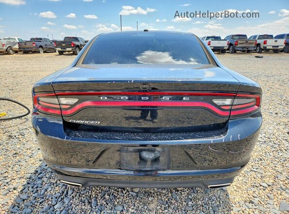 2C3CDXBG2NH161459 2022 DODGE CHARGER Black უკანა ხედი