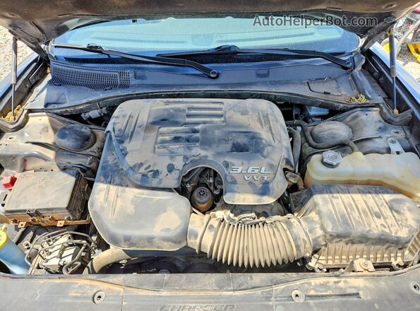 2C3CDXBG2NH161459 2022 DODGE CHARGER Black უკანა სალონის ხედი