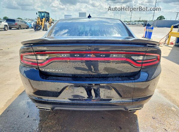 2C3CDXBG2NH202849 2022 DODGE CHARGER Black უკანა ხედი