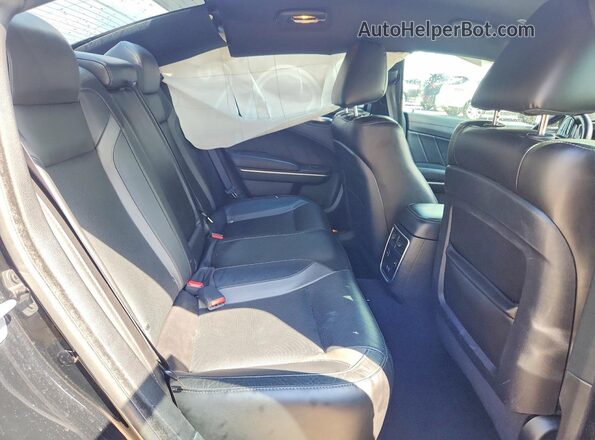 2C3CDXBG2NH202849 2022 DODGE CHARGER Black უკანა სავარძლების ხედი