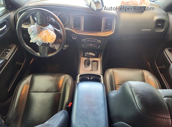 2C3CDXBG2NH202849 2022 DODGE CHARGER Black წინა პანელის ხედი