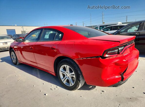2C3CDXBG2NH258614 2022 DODGE CHARGER Красный Задняя левая четверть