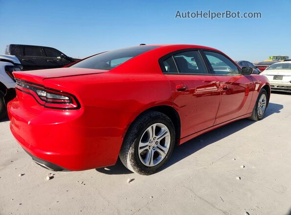 2C3CDXBG2NH258614 2022 DODGE CHARGER Красный Задняя правая четверть