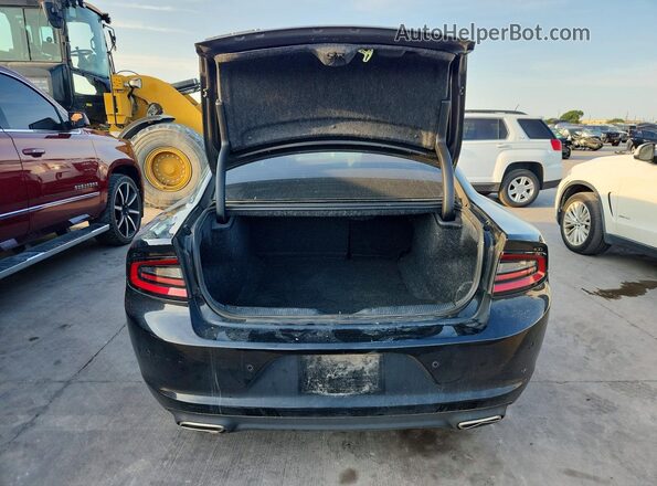 2C3CDXBG2PH651869 2023 DODGE CHARGER Black Вид ззаду