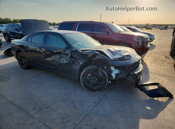 2C3CDXBG2PH651869 2023 DODGE CHARGER Black Передня права чверть