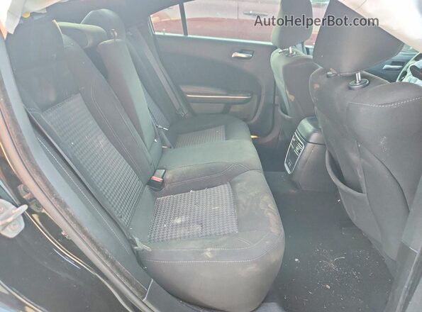 2C3CDXBG2PH651869 2023 DODGE CHARGER Black Вид задніх сидінь