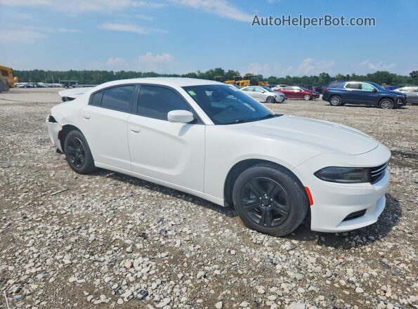 2C3CDXBG3GH298154 2016 DODGE CHARGER White Delantero derecho