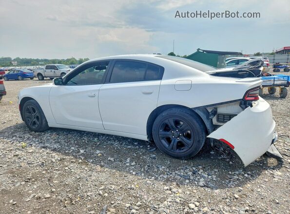 2C3CDXBG3GH298154 2016 DODGE CHARGER White Trasero izquierdo