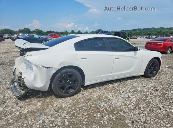 2C3CDXBG3GH298154 2016 DODGE CHARGER White Trasero derecho