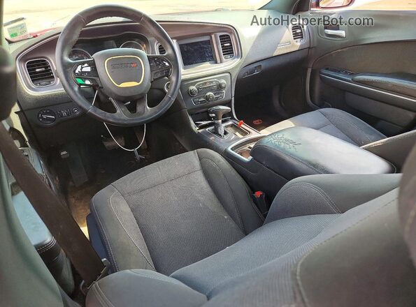 2C3CDXBG3JH291146 2018 DODGE CHARGER Красный Вид панели приборов