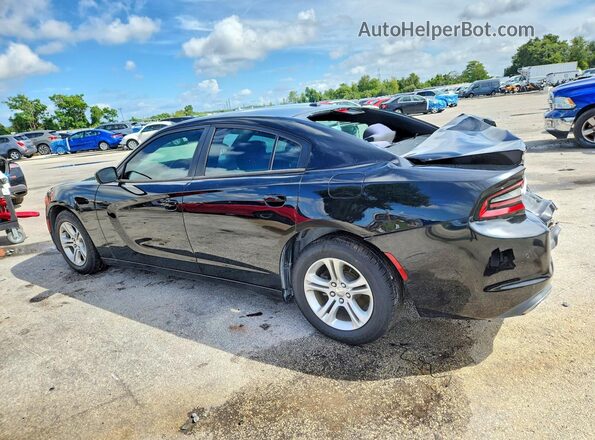 2C3CDXBG3KH546797 2019 DODGE CHARGER Black Задня ліва чверть