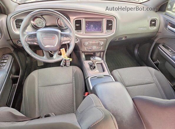 2C3CDXBG3KH546797 2019 DODGE CHARGER Black Вид панелі приладів