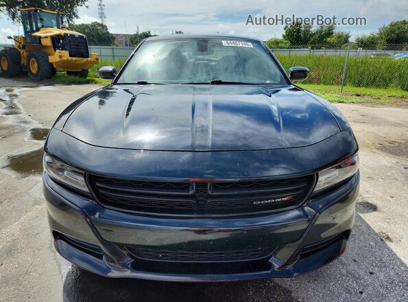 2C3CDXBG3KH546797 2019 DODGE CHARGER Black Вид спереду