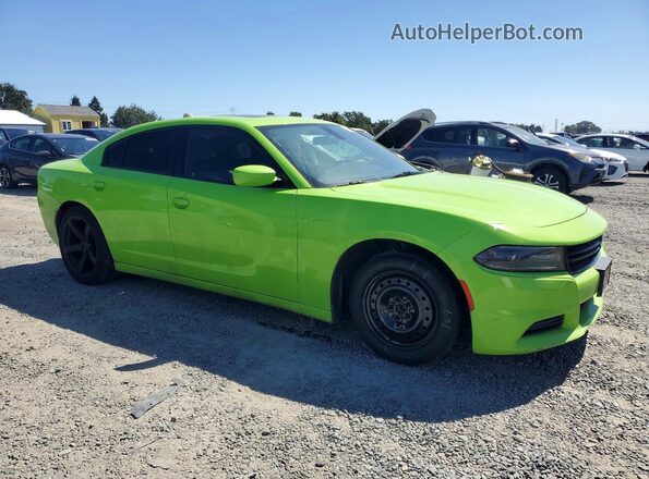 2C3CDXBG3KH650223 2019 DODGE CHARGER Green წინა მარჯვენა