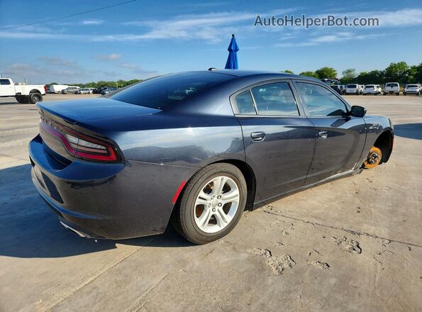 2C3CDXBG3KH674635 2019 DODGE CHARGER Black უკანა მარჯვენა