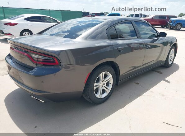 2C3CDXBG3KH675560 2019 DODGE CHARGER Black Trasero derecho