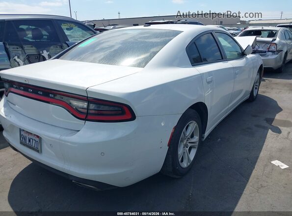 2C3CDXBG3KH725583 2019 DODGE CHARGER White Rear right
