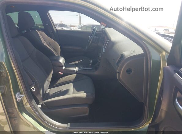 2C3CDXBG3LH101851 2020 DODGE CHARGER Green Vista interior delantera