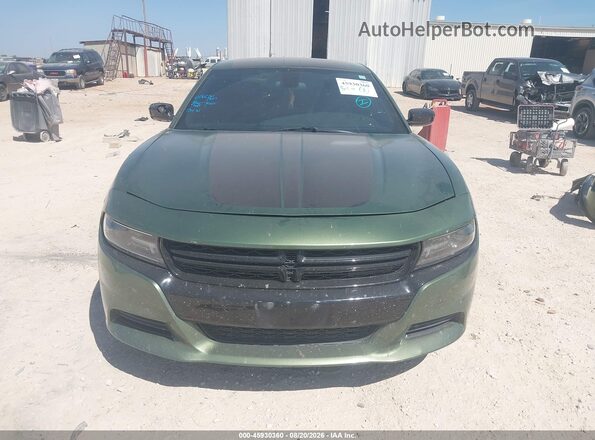 2C3CDXBG3LH101851 2020 DODGE CHARGER Green Vista interior trasera