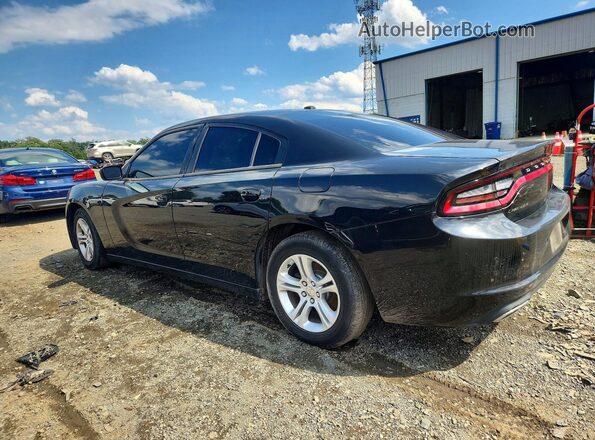 2C3CDXBG3LH119525 2020 DODGE CHARGER Black Rear right