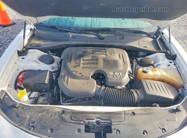 2C3CDXBG3LH126166 2020 DODGE CHARGER White უკანა სალონის ხედი