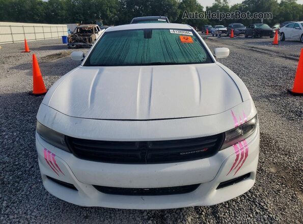 2C3CDXBG3LH126166 2020 DODGE CHARGER White წინა ხედი