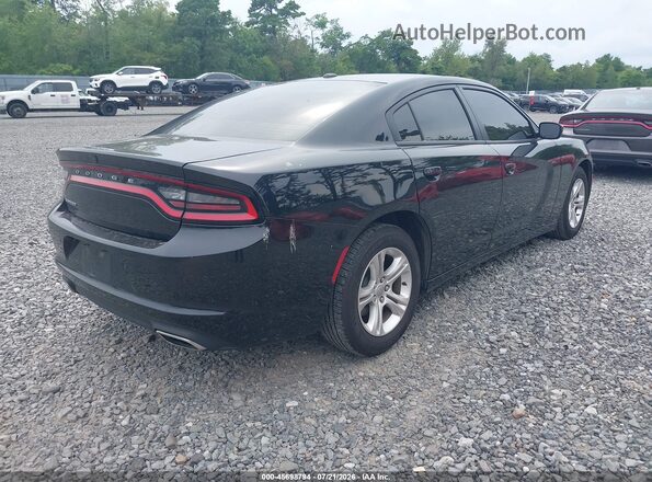 2C3CDXBG3LH190045 2020 DODGE CHARGER Black Tył prawy