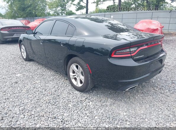 2C3CDXBG3LH190045 2020 DODGE CHARGER Black Tył lewy