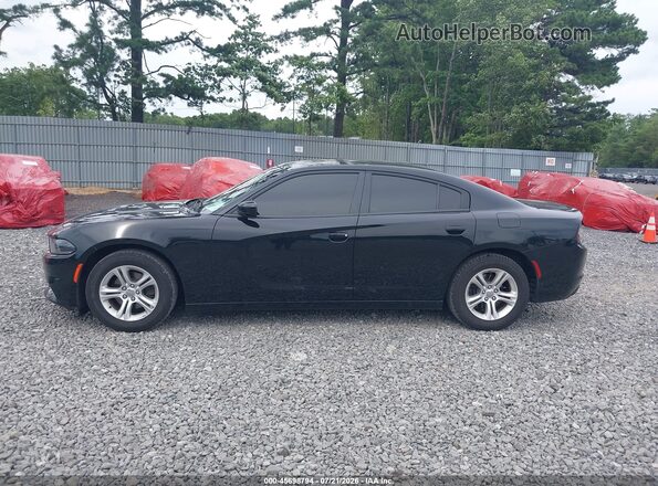 2C3CDXBG3LH190045 2020 DODGE CHARGER Black Widok wnętrza 360 stopni