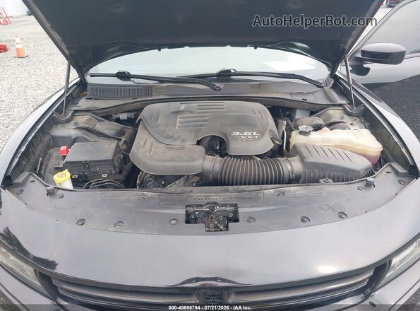 2C3CDXBG3LH190045 2020 DODGE CHARGER Black Widok z tyłu