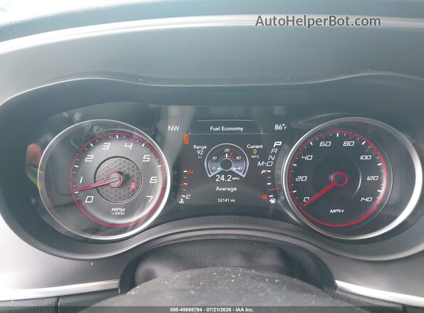2C3CDXBG3LH190045 2020 DODGE CHARGER Black Widok tylnych siedzeń