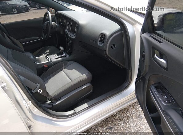 2C3CDXBG3LH190143 2020 DODGE CHARGER Gray Вид салону спереду