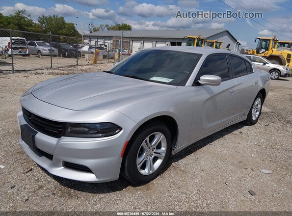 2C3CDXBG3LH190143 2020 DODGE CHARGER Gray Вид спереду