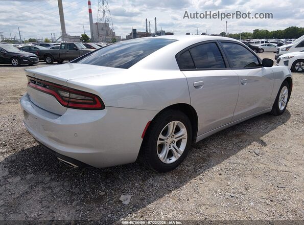 2C3CDXBG3LH190143 2020 DODGE CHARGER Gray Задня права чверть