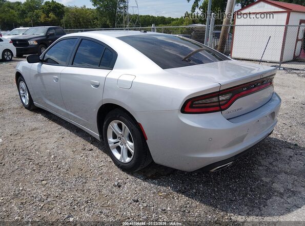 2C3CDXBG3LH190143 2020 DODGE CHARGER Gray Задня ліва чверть