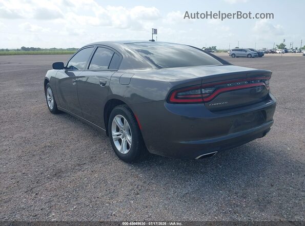 2C3CDXBG3LH190157 2020 DODGE CHARGER Серый Задняя левая четверть